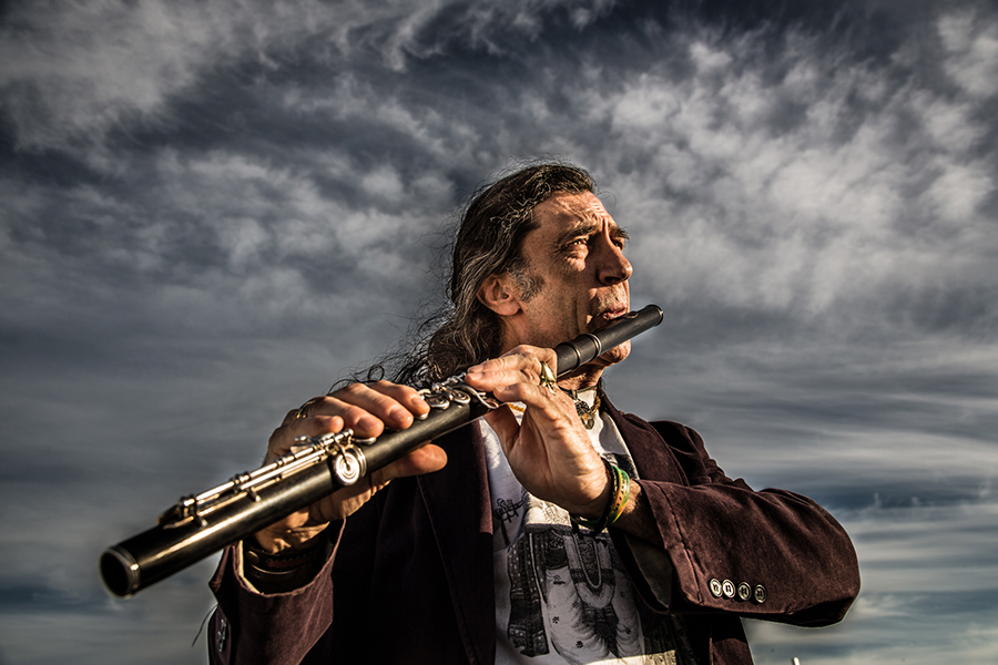 El saxofonista Jorge Pardo